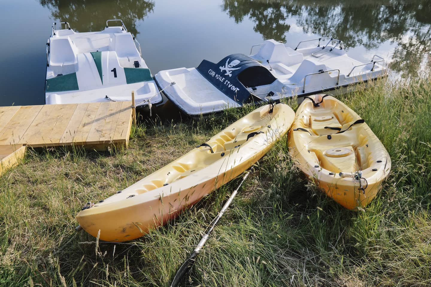 Lac du Der - Les activités nautiques du domaine de Nully