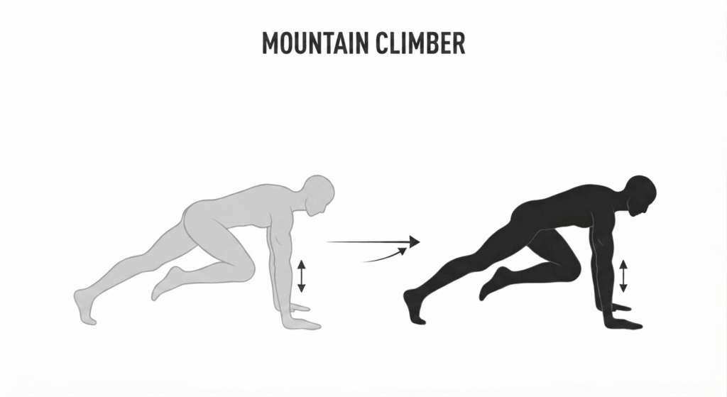 Préparation physique proba AMM - mountain climber