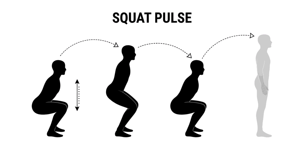 Préparation physique proba AMM - squat pulsé
