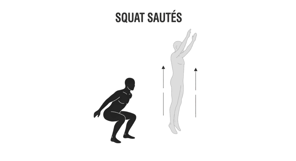 Préparation physique proba AMM - squat sauté